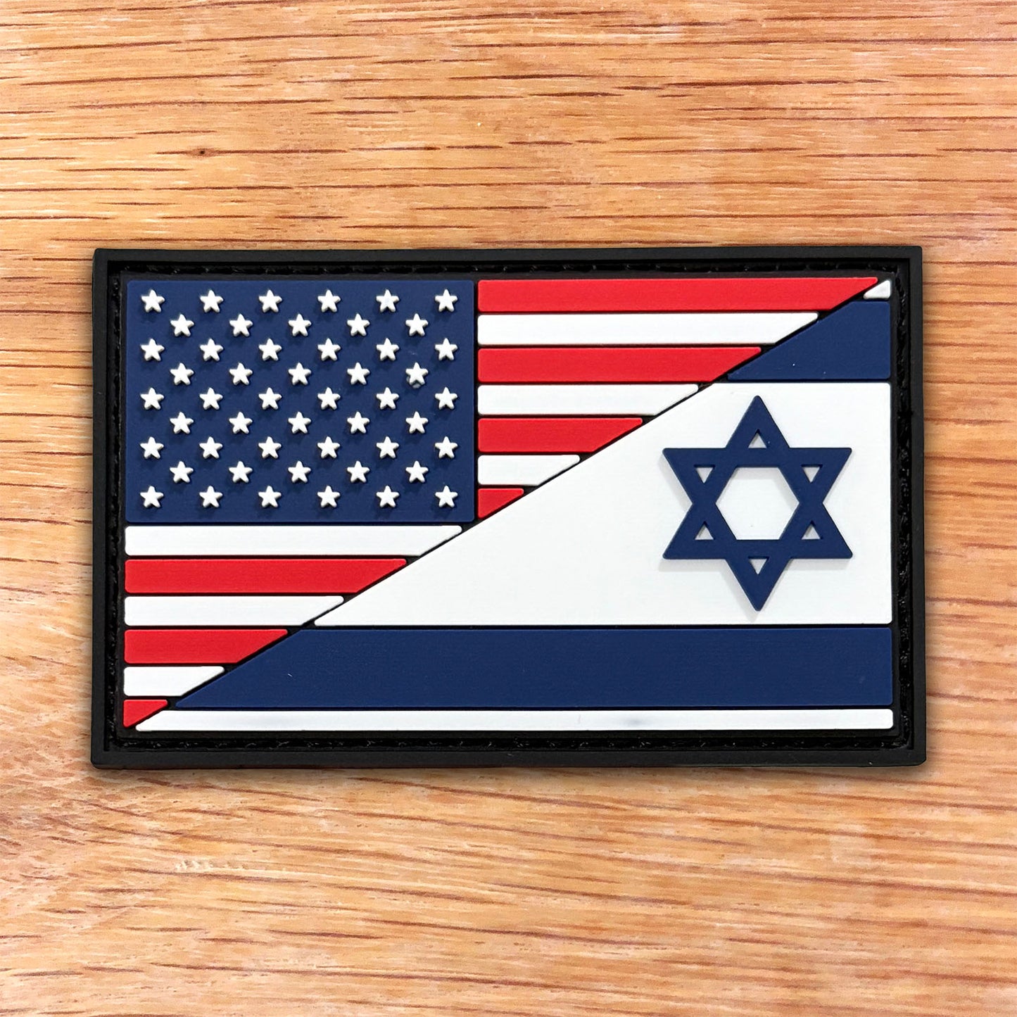 דגל ישראל וארה"ב דגם רקע שחור